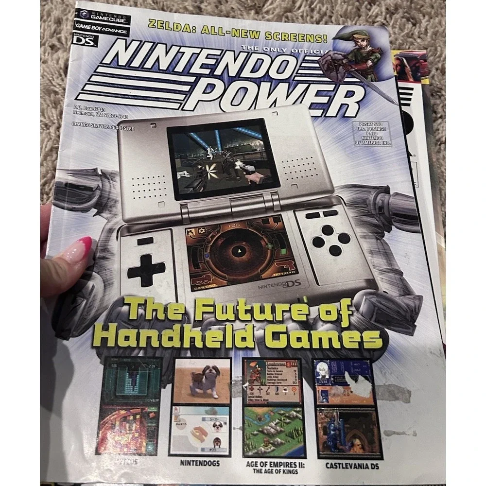 Lot Of 5‎ Nintendo Power Magazines VTG 2006-2007